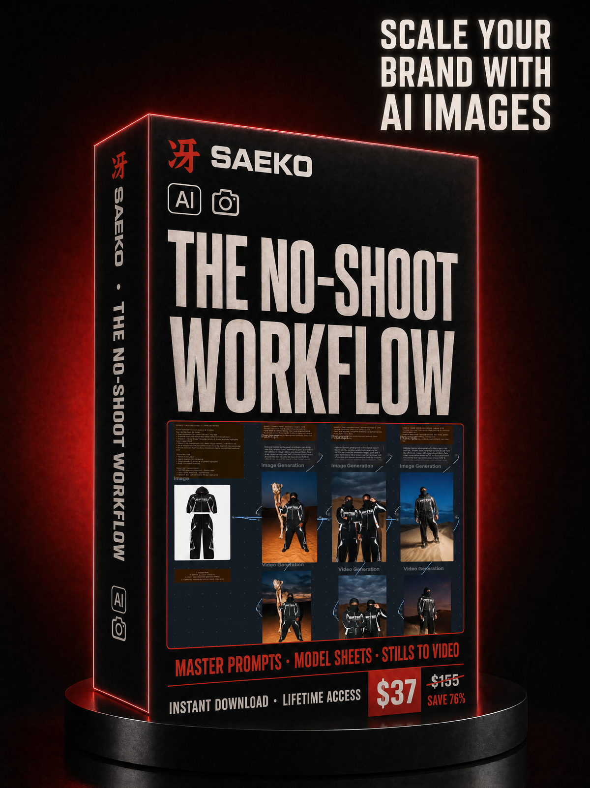 SAEKO Brand Creative Workflow